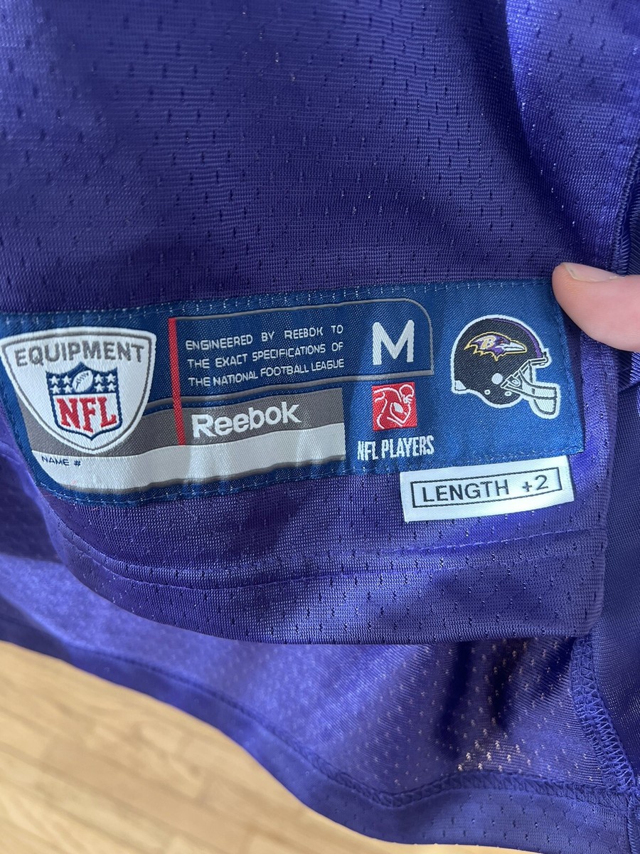 Reebok On Field Baltimore Ravens #5 Joe Flacco Jersey Sz