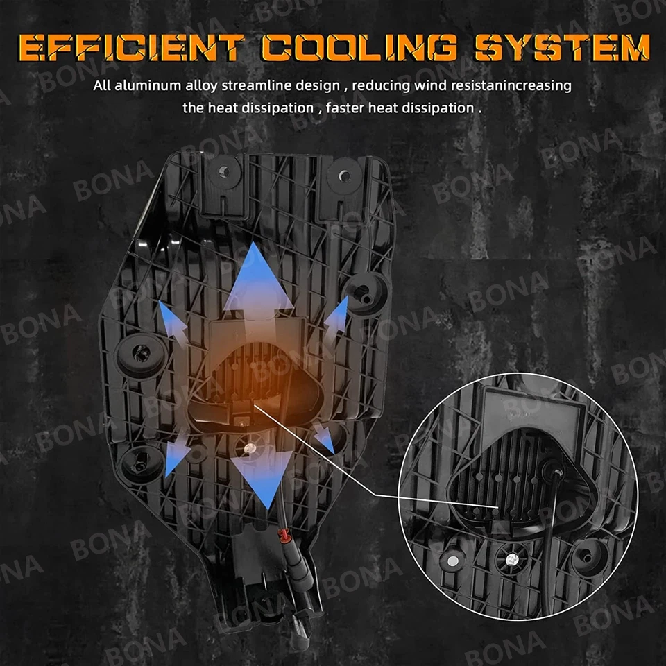 For 2011-2016 Ford F-250 F-350 F-450 F-550 Super Duty LED Fog Lights Lamps - Image 2 of 4