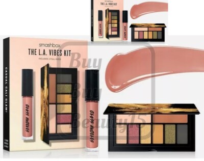 smashbox The L.A. Vibes Kit (Cover Shot Eye Palette:Canyon,72 & Honey lip gloss)