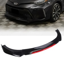 For 17-19 Toyota Corolla Se Xse Front Bumper Chin Lip Spoiler Splitter Body Kit For 17-19 Toyota Corolla Se Xse Front Bumper Chin Lip Spoiler Splitter Body Kit