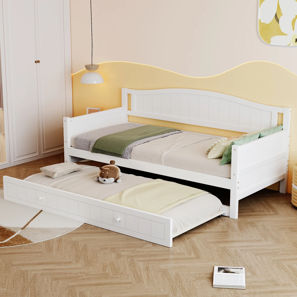 Wood platform daybed online