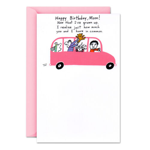 Funny BIRTHDAY Card FOR MOM FROM CHILD WITH KIDS by American Greetings  +Envelope | eBay