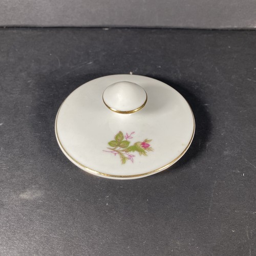 Royal Crafts Japanese Fine China Cream and Sugar Pot Set Moss Rose Mid Century - Picture 9 of 12