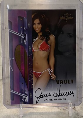 JAIME HAMMER BENCHWARMER BENCH WARMER VAULT AUTOGRAPH AUTO CARD  
