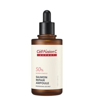 Cell FusionC EXPERT Salmon Repair Ampoule 100ml Salmon Complex 50%, Anti-Wrinkle
