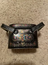 Singer Sewing Machine Bristol Ware Rectangular Metal Storage Box