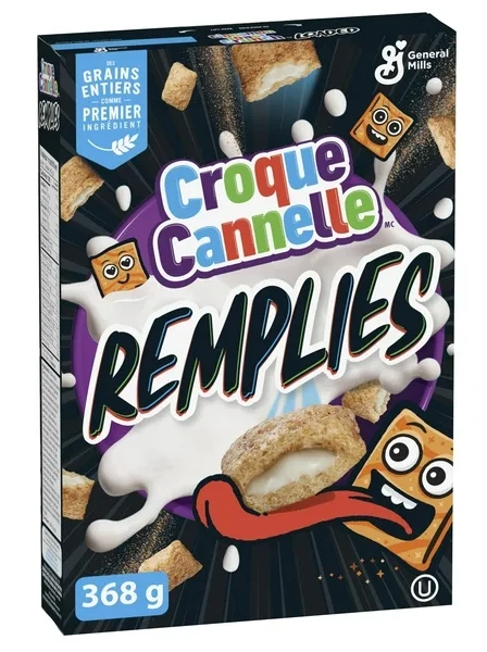 Cereal cargado crujiente tostado de canela, granos enteros, 368 g (paquete de 2) Foto 2 de 4