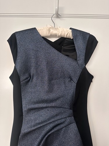 Karen Millen NWT Dress and Tailored Jacket Metallic Jacquard sz 6 UK 2 US - Picture 4 of 12