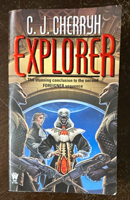 C. J. Cherryh Explorer (Foreigner Series) Paperback Sci-Fi Novel DAW