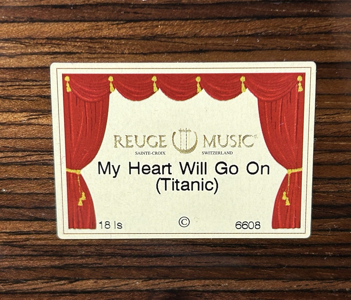 REUGE R.M.S. TITANIC Rose's Music Box 【公式通販】