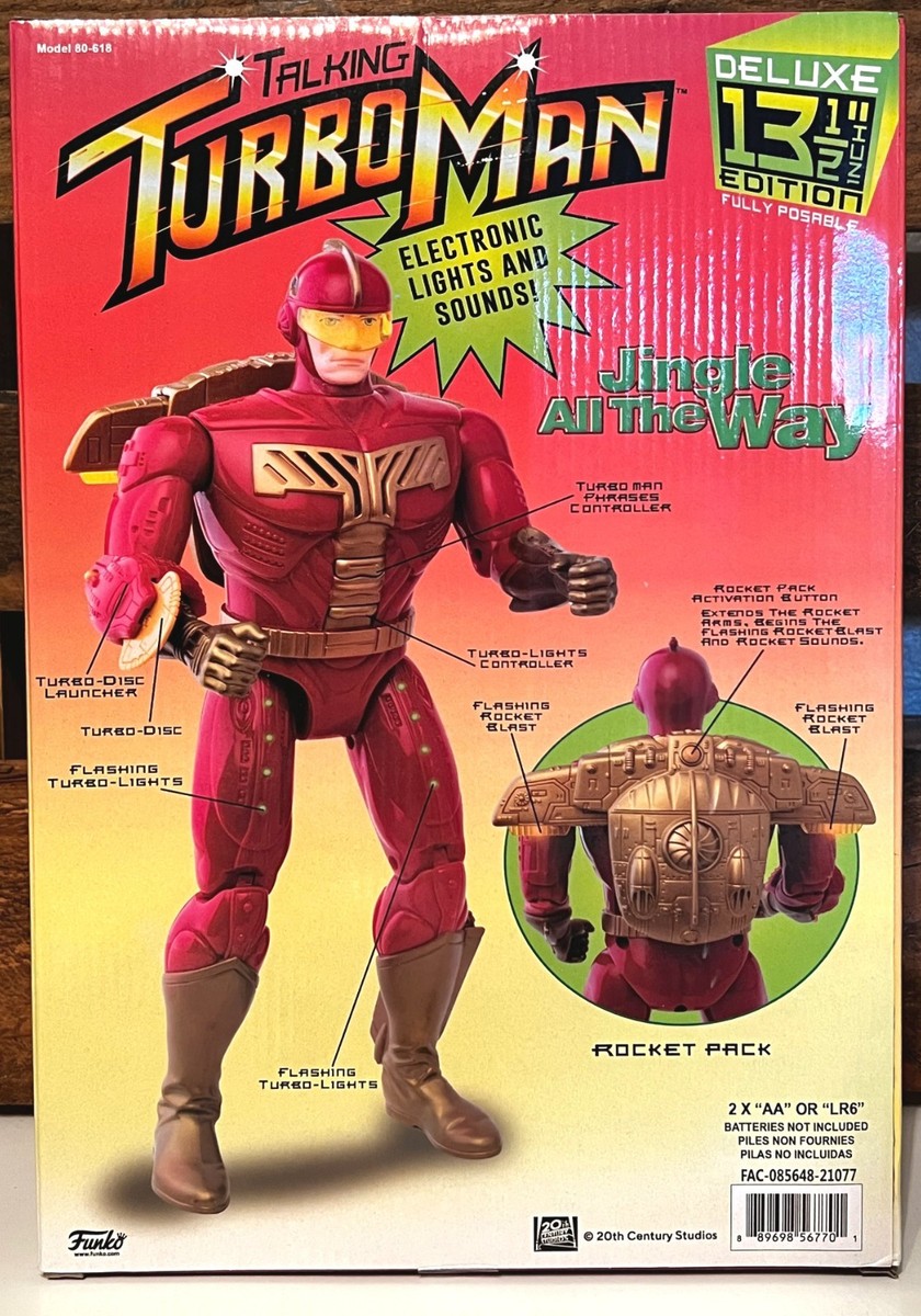 ジングル オール ザ ウェイ ターボマン フィギュア Amazon.com: Jingle All The Way – Turbo Man Electronic Figure