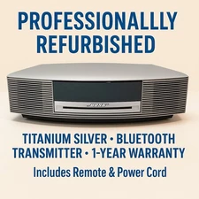 Bose Wave Radio CD Player AWRCC1 • Refurbished • Remote & Power Cord Included