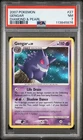 PSA 7 Graded Pokemon Card Gengar Lv. 39 Diamond & Pearl 27/130 2007 Pop 39 Rare