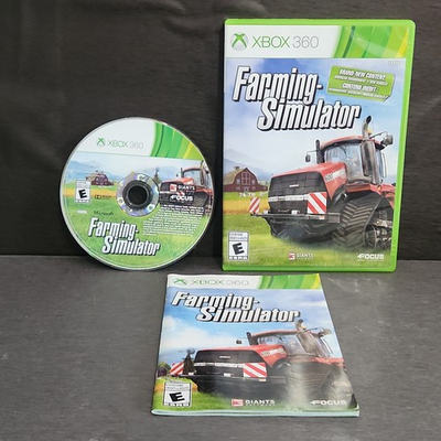 #ad #ad Farming Simulator Xbox 360 Complete CIB Refurbished $19.49