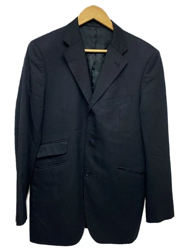 Giacca BURBERRY BLACK LABEL 40 BLK BMD52 116 59 lana nera dal Giappone_258