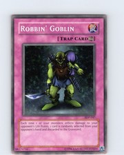 Yu-Gi-Oh TCG Robbin' Goblin SDP-047 Unlimited Regular Common Card NM