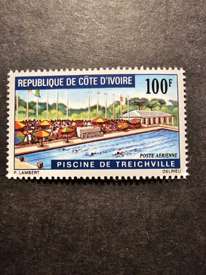 Stamp Côte D'Ivoire Treichville Pool Pa N°50 New ** Luxury Mnh 1971