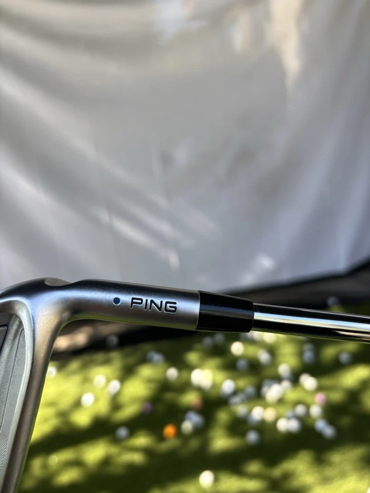 PING i210 Blue Dot 6-Iron Extra Stiff X100 True Temper Dynamic Gold Men's RH - Image 3 of 4