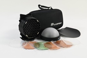 2X Manfrotto Spectra 500S & 1X Flashpoint 144 LED Lights. NOS. #G704