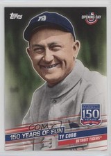 2019 Topps Opening Day 150 Years of Fun Ty Cobb #YOF-1 HOF 02v3