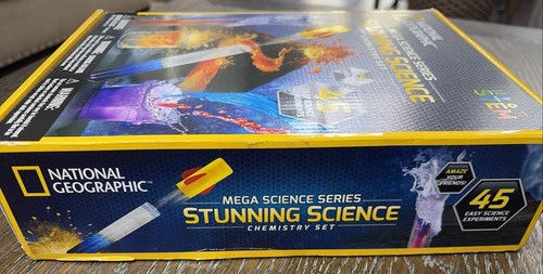 National Geographic Stunning Science Chemistry Set (45 Experiments) STEM - Picture 2 of 12