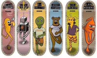 Toy Machine Deck Insecurity Series Complete