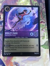 Disney Lorcana Violet Parr Learning New Powers Promo Foil 55/P3 Wild Unknown