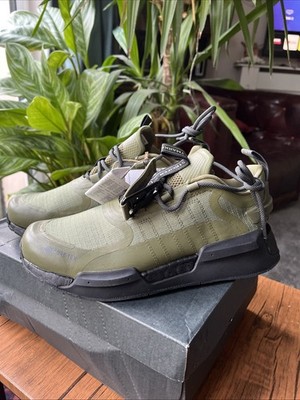 Brandneu mit Etikett Adidas NMD_V3 Gore-Tex Boost GTX Focus khaki Herren-Turnschuhe UVP 169 £