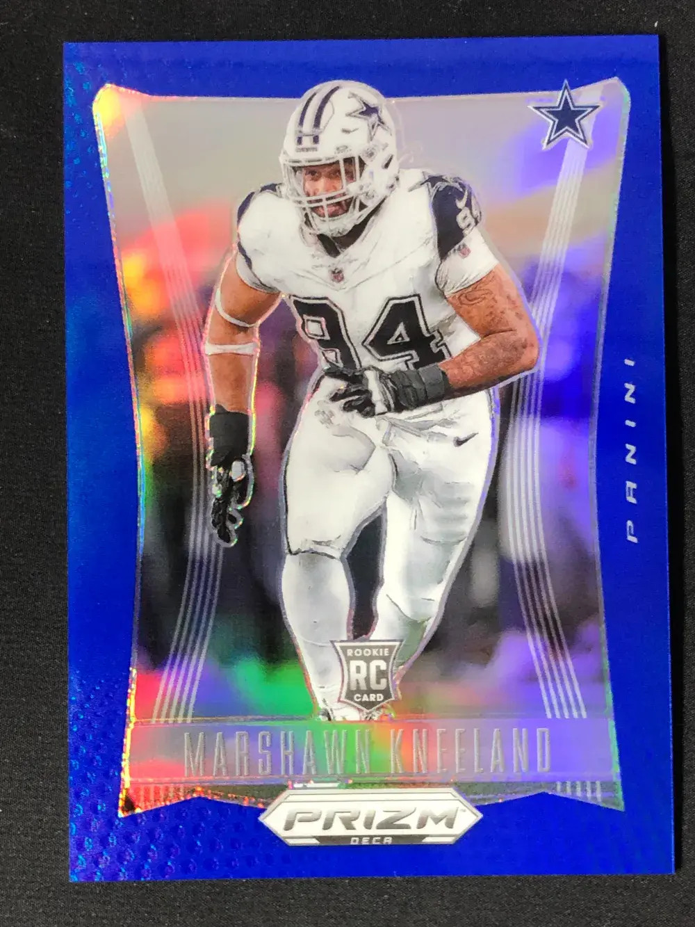 Marshawn Kneeland Panini Prizm Deca #82 Blue