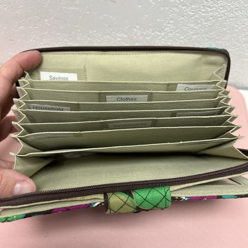 Portafoglio Bella Taylor Cash System per Busta Budgeting RFID Paisley Trapuntato - Foto 5 di 8