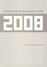 &Ouml;STERREICH JAHRESMAPPE 2008 POSTFRISCH - &Ouml;STERREICHISCHISCHE POST