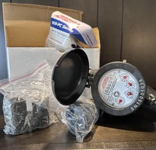 Assured Automation WM-PC-075 Plastic Mechanical Water Meter New Open Box