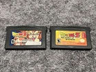 Dragon Ball Z Legacy of Goku + Legacy of Goku II Bundle GBA Authentic Tested
