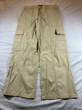Sanctuary Women's Cargo Khaki Pants Elastic Waste S