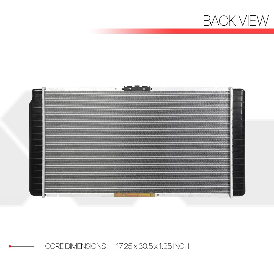 Aluminum Core Radiator OE Replacement for 94-96 Caprice/Impala 4.3/5.7 w/EOC TOC - Image 3 of 4