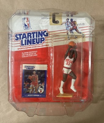 1988 Scottie Scott Pippen Kenner Starting Lineup Chicago Bulls Action Figure