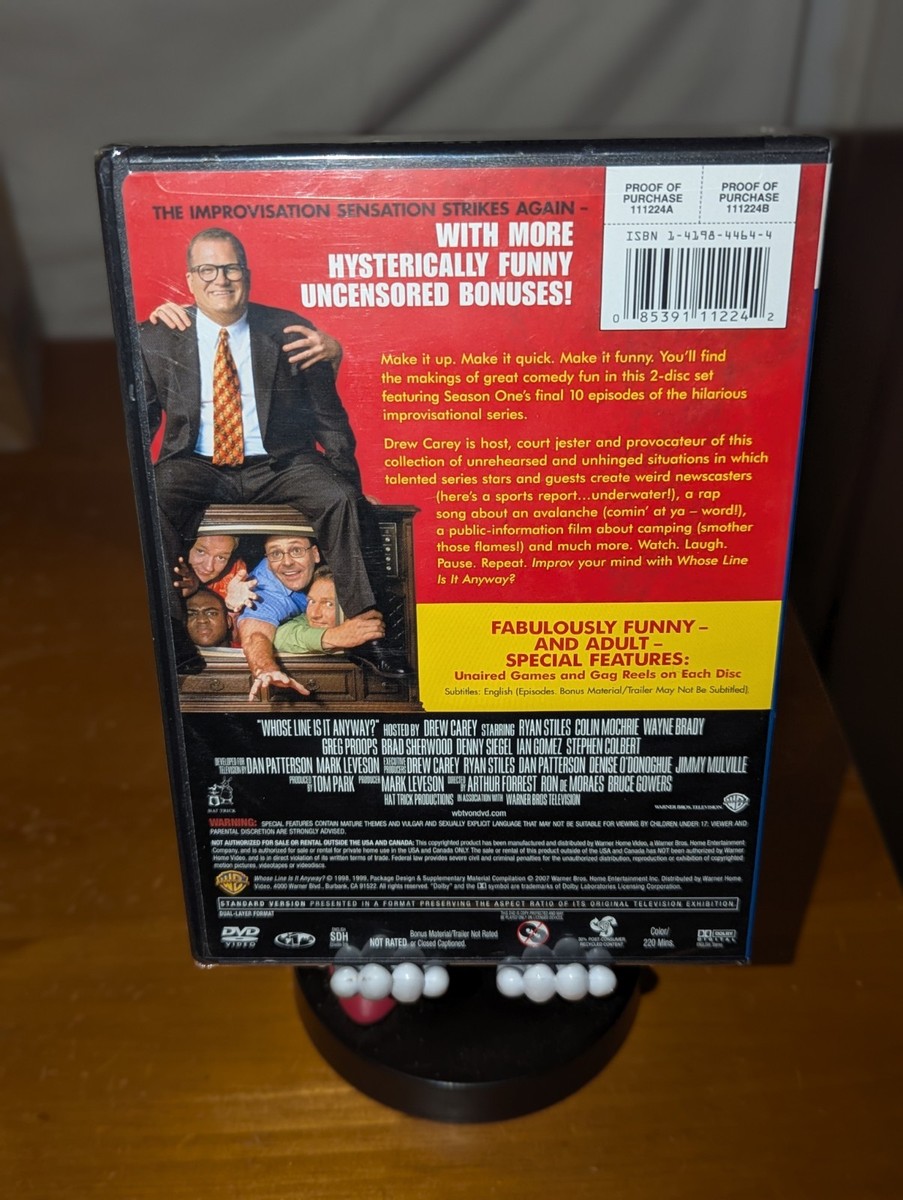 (未使用･未開封品)Whose Line Is It Anyway: Seasons 1 & 2 [DVD] Whose Line is it Anyway - Season 1, Volume 2 (DVD, 2007