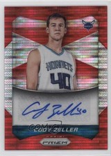 2014-15 Panini Prizm Auto Red Pulsar Prizm 83/149 Cody Zeller #19 Auto 5ov
