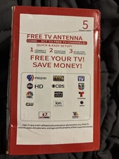 HDTV Digital Antenna 25 dBi Gain Get Channels Farther Away. All FreeTV CHANNELS