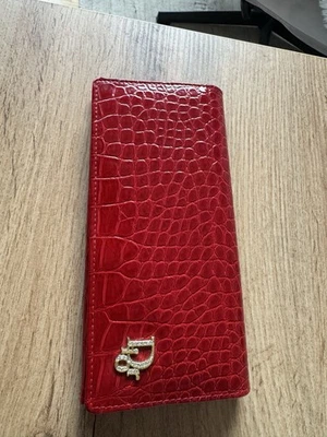 Christian Dior Portemonnaie rot Damen - Bild 1 von 4