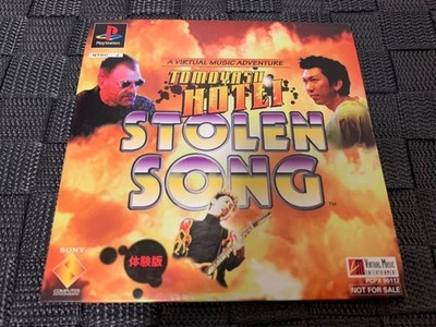 PS Trial Software Stolen Song PlayStation DEMO DISC Tomoyasu Hotei SONY