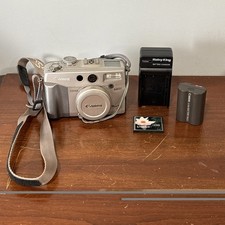 Canon PowerShot G2 4.0MP Digital Camera - Tested + Battery And SD Card READ