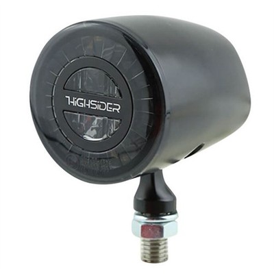 Highsider Rocket Bullet LED Tail Light - Black 255-342