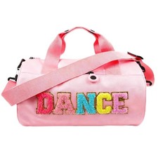 Dance Bag for Girls Cute Ballet Bags Weekender Travel Duffle Bag Sport Gym Ba...