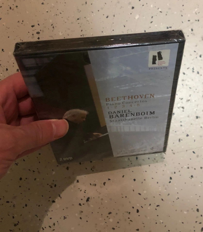 Daniel Barenboim : Beethoven Piano Concertos 1.2.3.4.5 [2 DVD's] : NEU - Bild 2 von 4