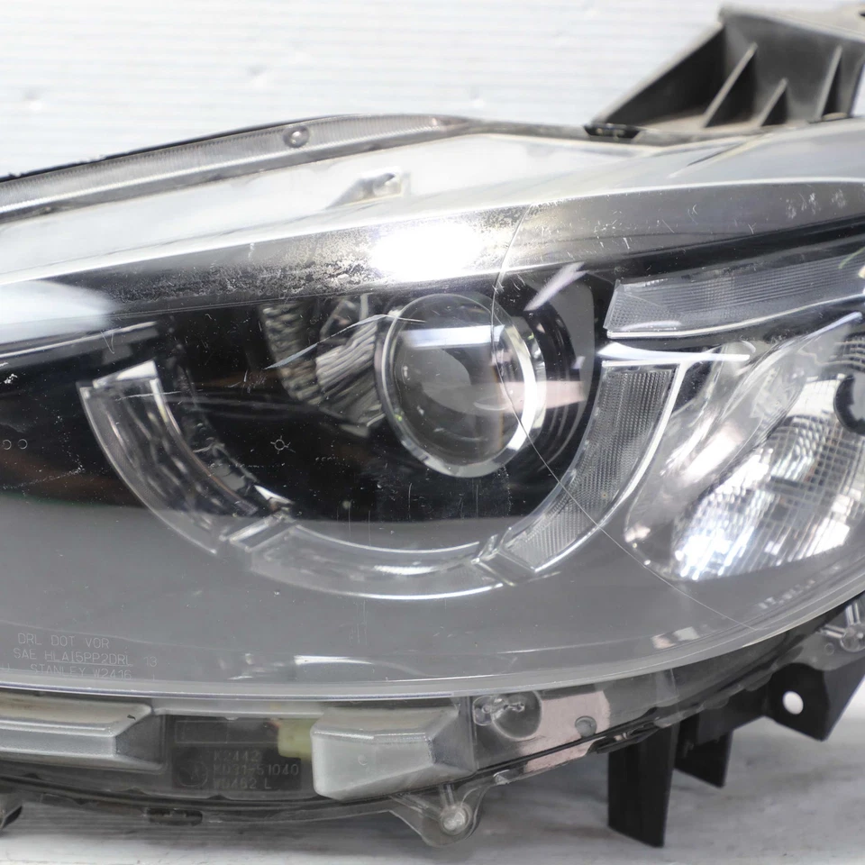 Faro izquierdo proyector LED 2013-2016 Mazda CX5 Premium OEM KA0G51040C 31955084 Foto 4 de 4