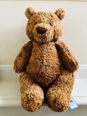 JELLYCAT MEIN NAME IST RIESIGER BARTHOLOMÄUSBÄR BRANDNEU + ETIKETT ORIGINAL BARH2BR