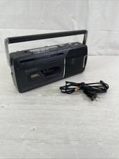 Sony Radio FM/AM Cassette- Corder CFM-140 Portable 2 Bands