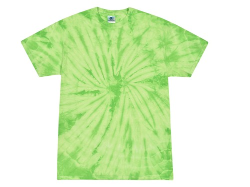Plain Colors Tie Dye T-Shirts Youth Kids XS S M L 100% Cotton Colortone - Picture 15 of 31