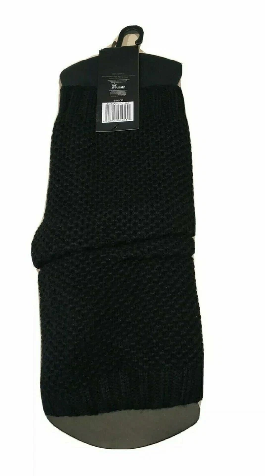 NWT ABS Allen Schwartz Leg Warmers Black Knit - Изображение 2 из 2